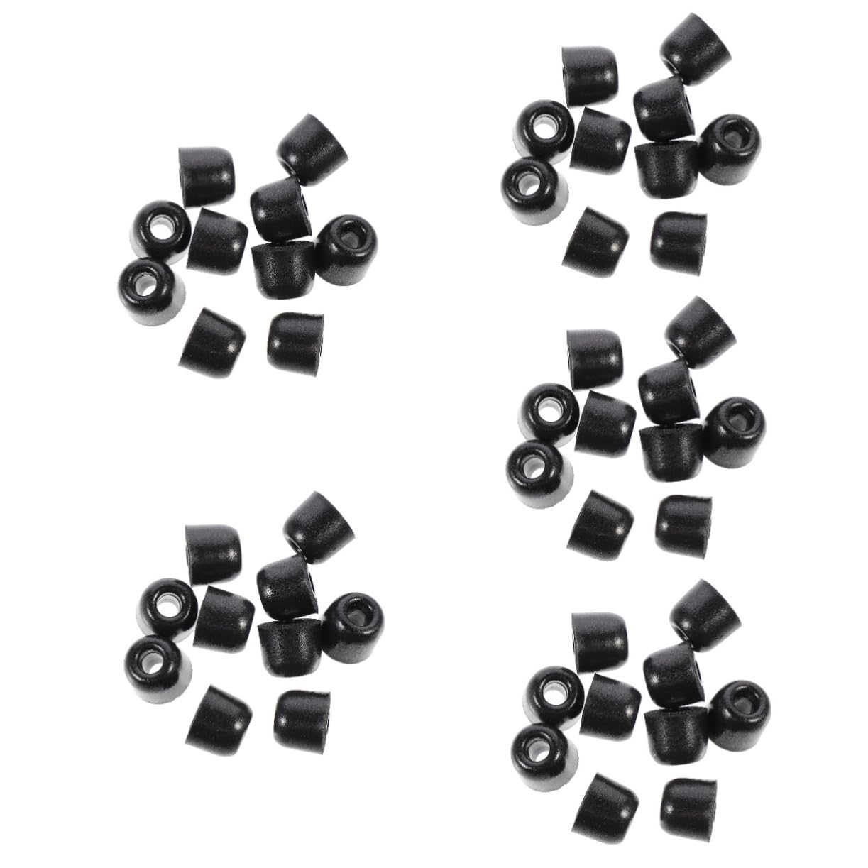 SUPVOX 50pièces Embouts Mousse pour Écouteurs -Auriculaires Remplacement Antidérapant Et Confortable Compatible Plupart Modèles