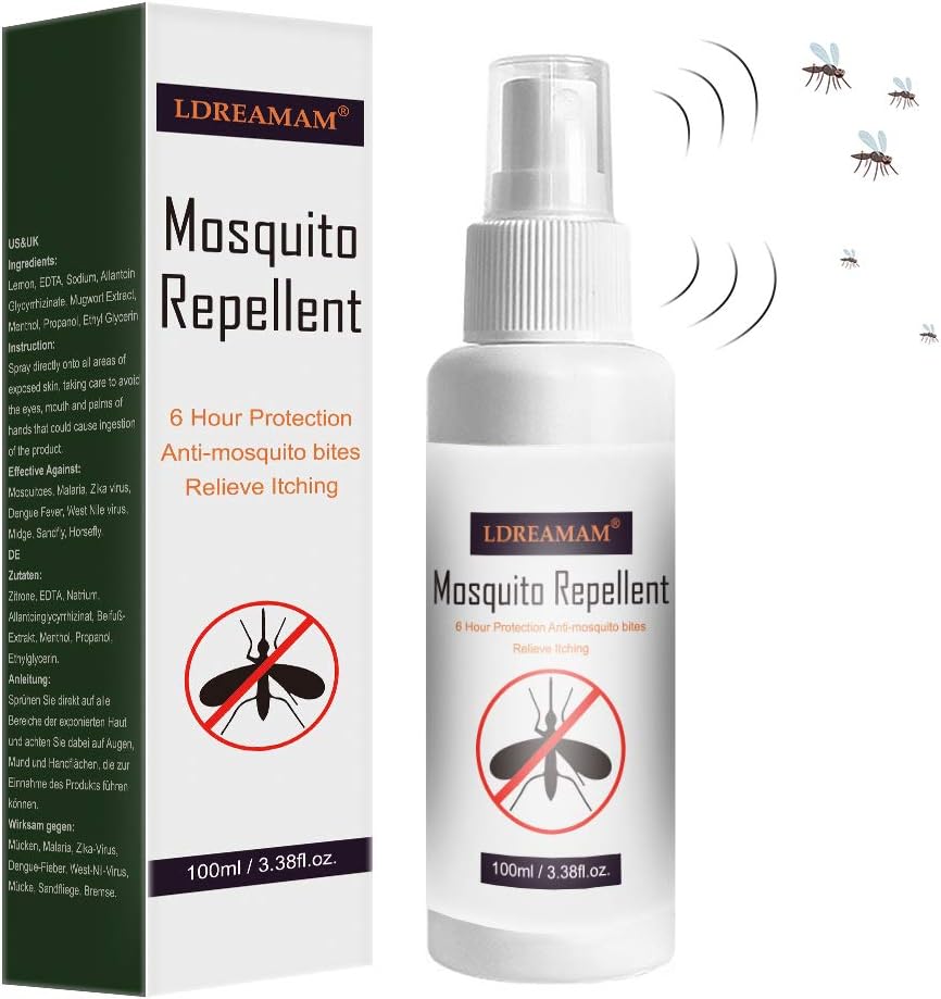 spray repellente per zanzare