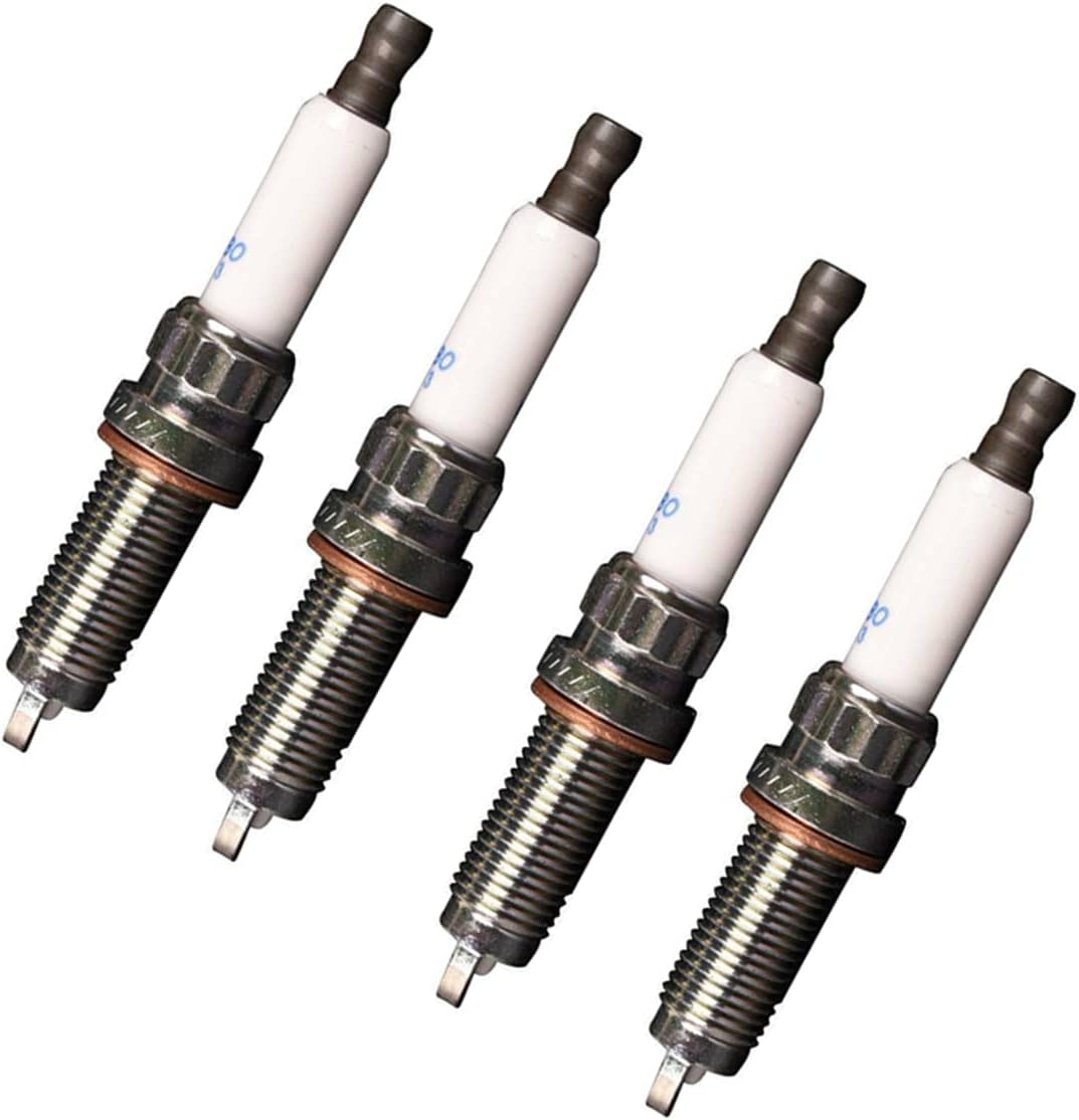 Set Of 4Pcs SILZKBR8D8S 12120039664 Spark Plug Compatible Replacement For BMW 125i 228i 320i 328i 428i 528i X3 X4