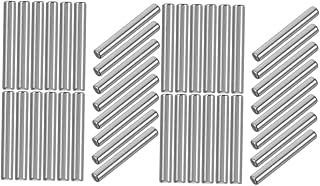 Vaguelly 40 Pcs Roller Cassette Tape Cassette Recorder Player Radio Tape Pinch Recorder Maintenance Pinch Roller Copper Pinch Roller Recorder Repair Maintenance Pinch Roller Radio Supplies