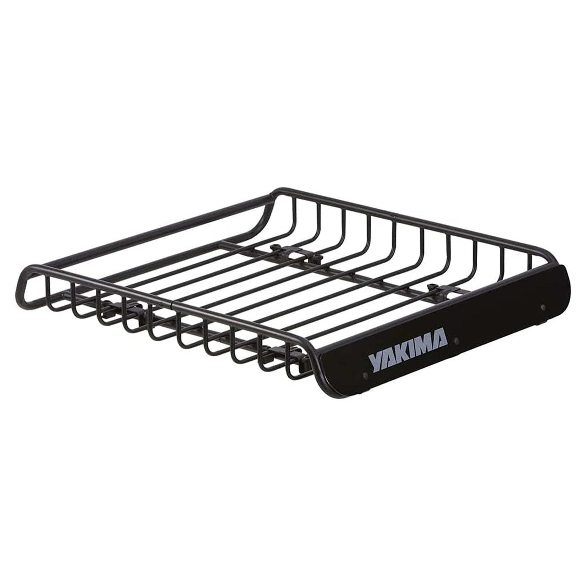 Yakima LoadWarrior Medium Sized Heavy Duty Steel Cargo Basket Roof Rack with Universal Mounting Hardware for All Yakima StreamLine Crossbars, Black