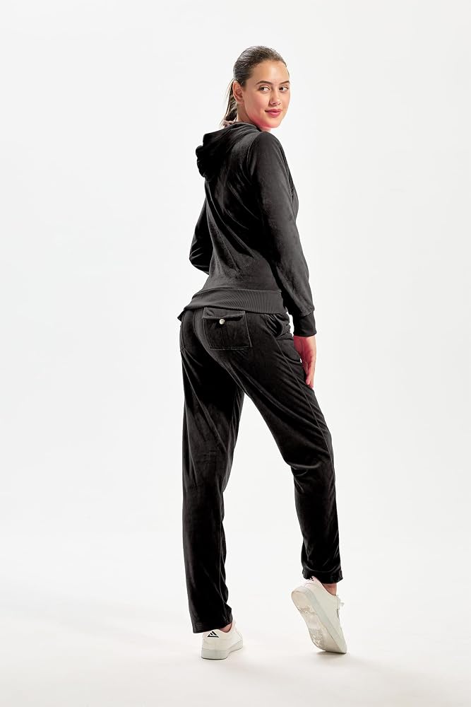 トップス YXNGBRATZ Velour SET UP Amazon.com: TanBridge Women's 2 Piece Solid Velvet Tracksuit Set
