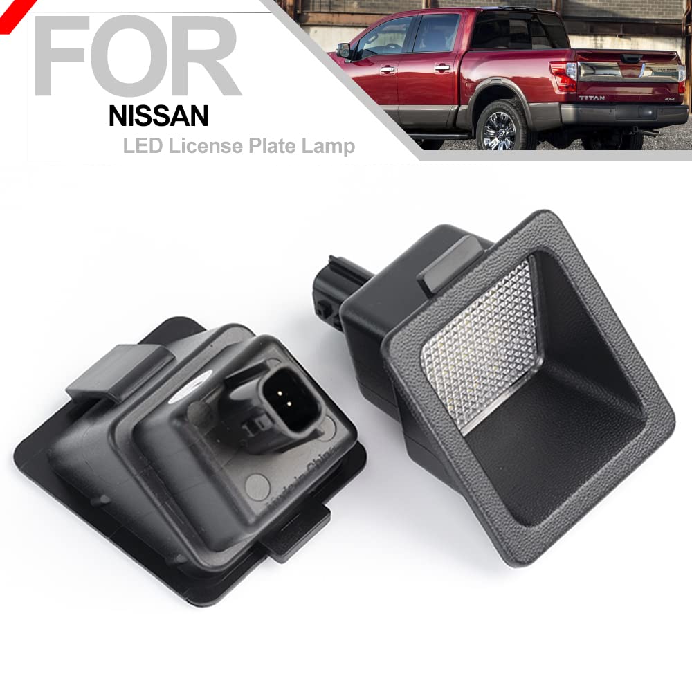 Amazon.com: LED License Plate Lights Number Tag Lamps Assembly