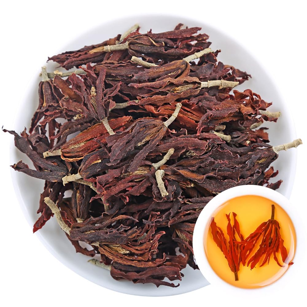 100% Dried Magnolia Flower, Premium Edible Magnolia Flower, 40g/1.41 玉兰花茶 jazmín hojas dispersas té chino, aromático y natural Natural