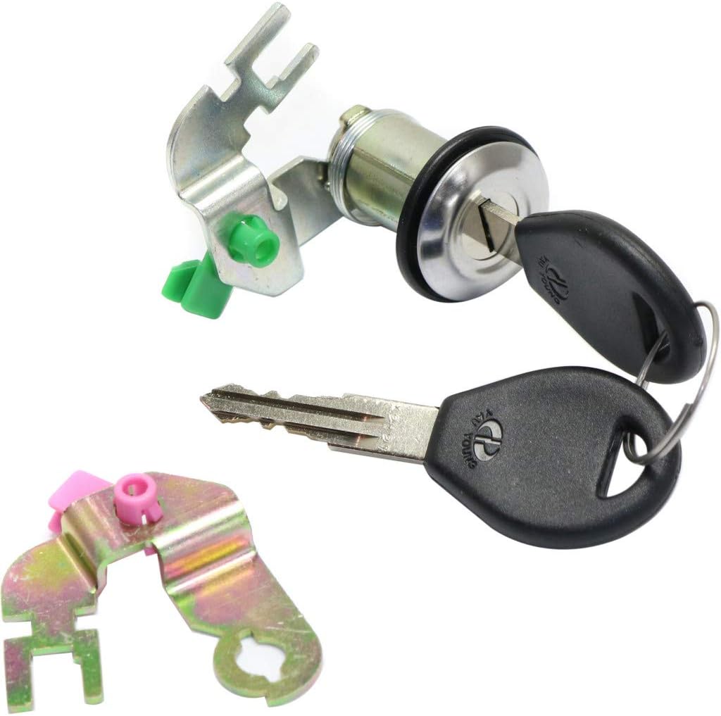 For Nissan D21 Door Lock Cylinder 1992 1993 1994 | Silver | w/Keys