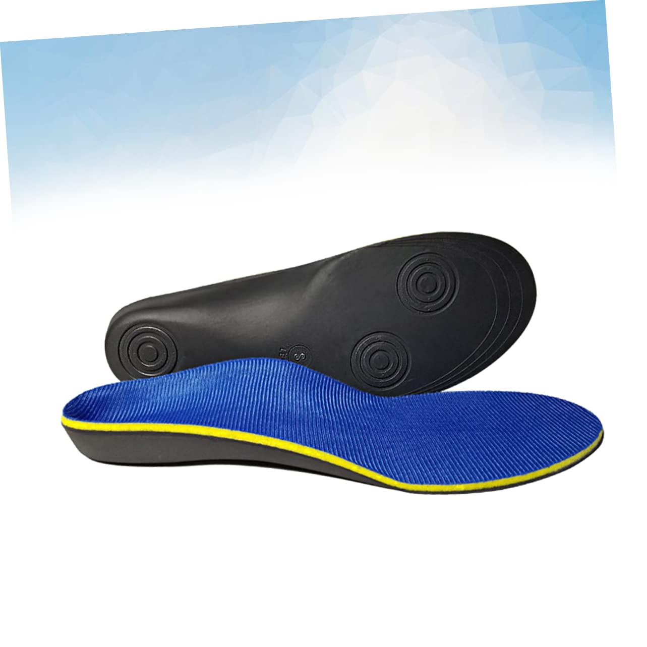 NOLITOY 1 Pair Flatfoot Correction Insoles Arch Support for Women Men Sports Shoes Insoles Arch Pad for