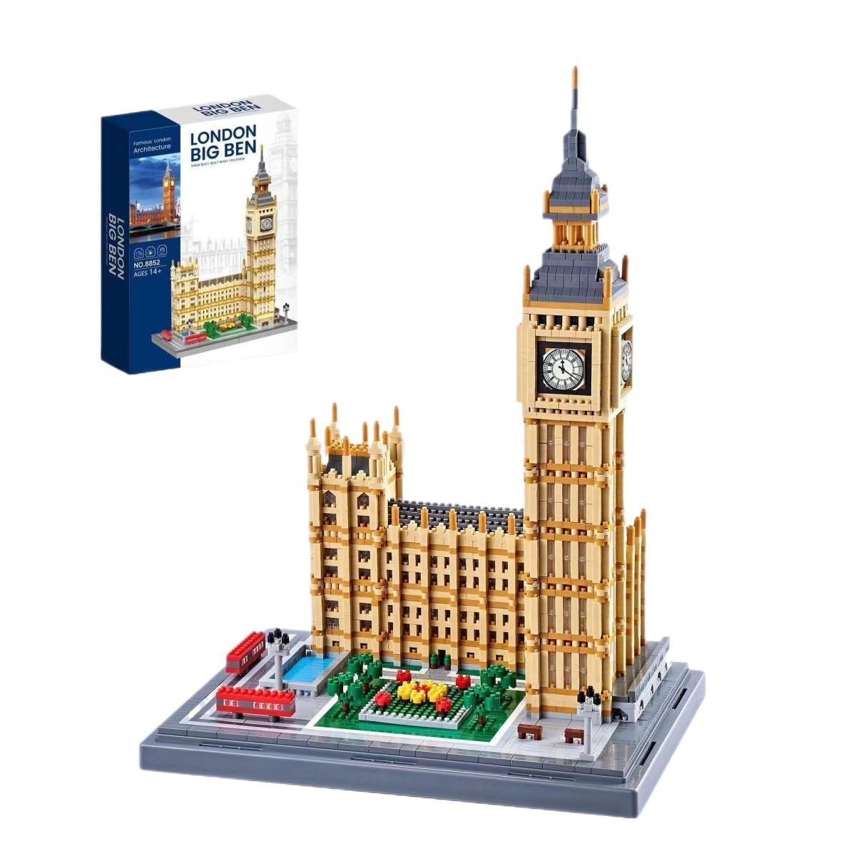 Big Ben Building Blocks Set, World Famous Architectural Building Kit