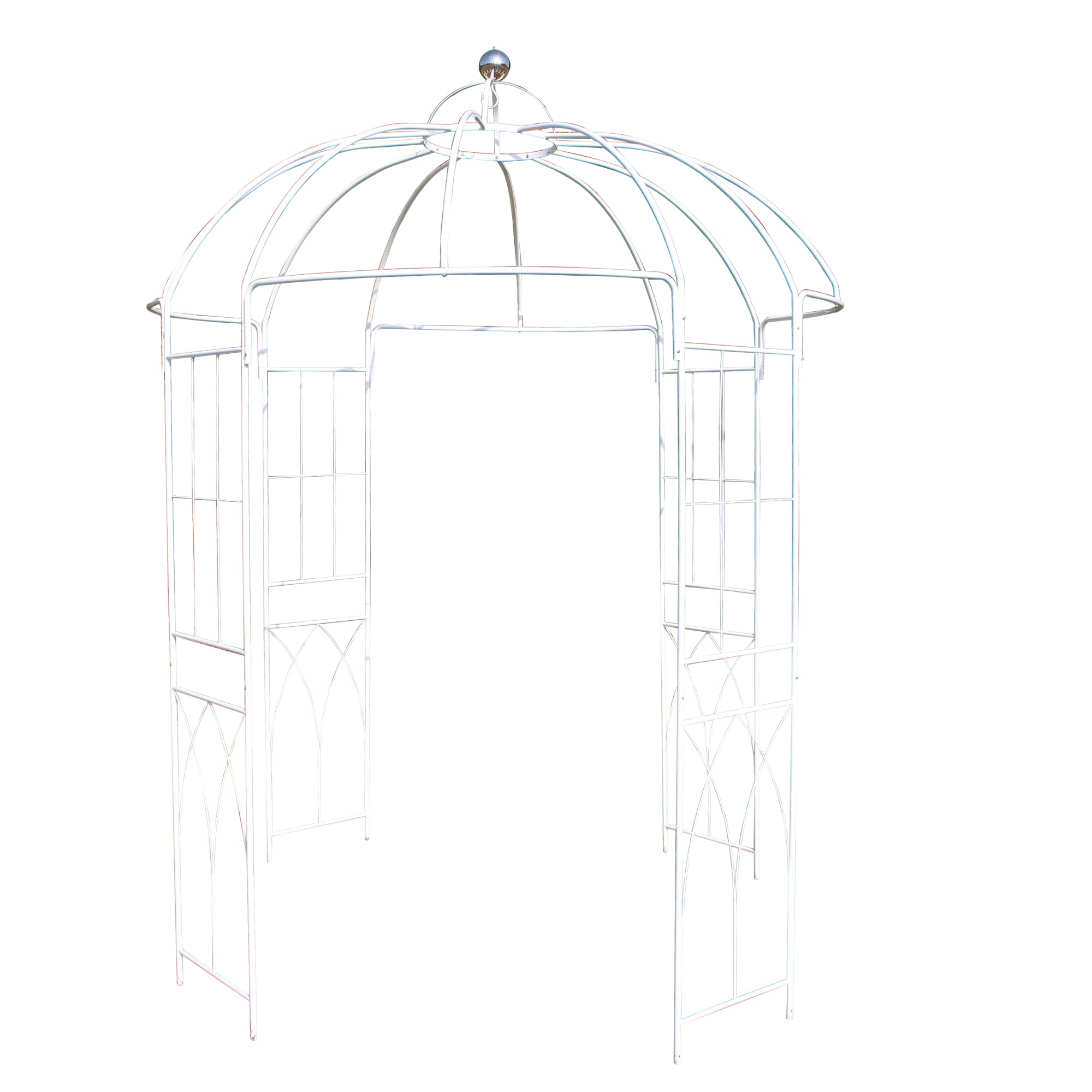 Buy LULUHUHA Iron Birdcage Shape HeavyDuty Metal Garden Gazebo Pergola