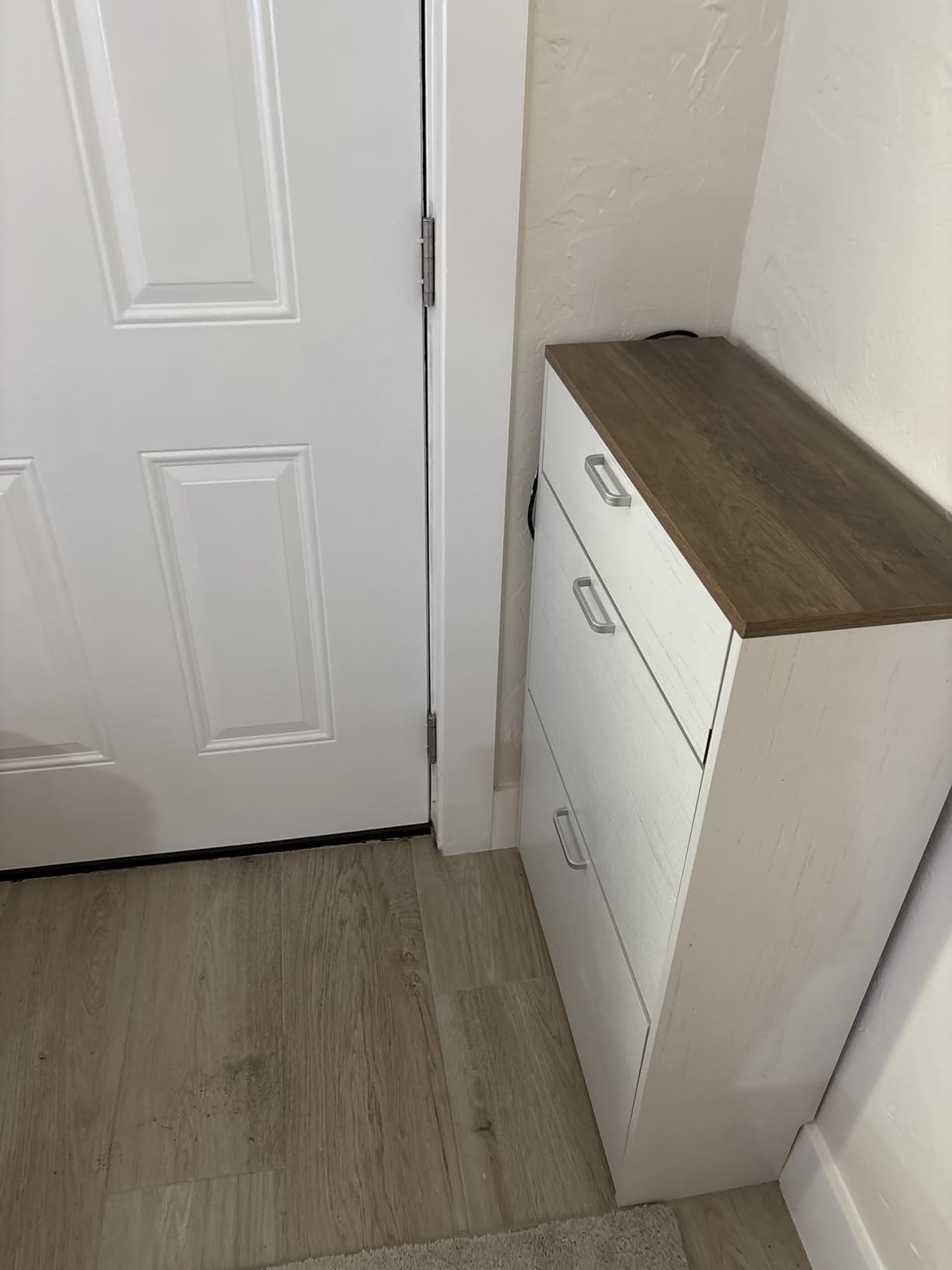 Customer photo of shoe cabinet