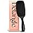 Lily England Curly Hair Brush - Pain-Free Detangling & Styling Brush With Flexible Bristles for Wet & Dry Hair - Easy to Hold for 3c to 4c Hair, Black