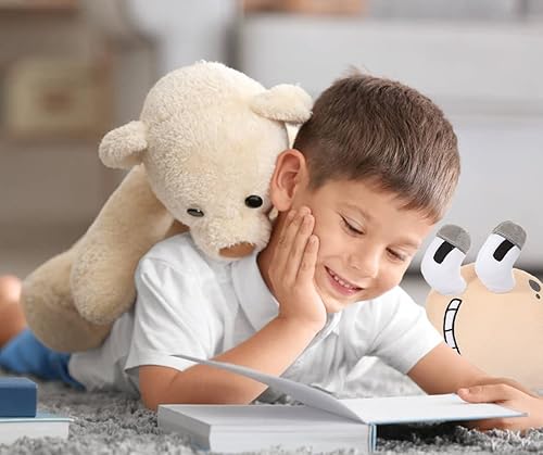 Miniatura 5 de Funky Wizard Juguetes de peluche con letras de figuras de cumpleaños de felpa suave, juguetes para amigos, familia, Navidad, Acción de Gracias,