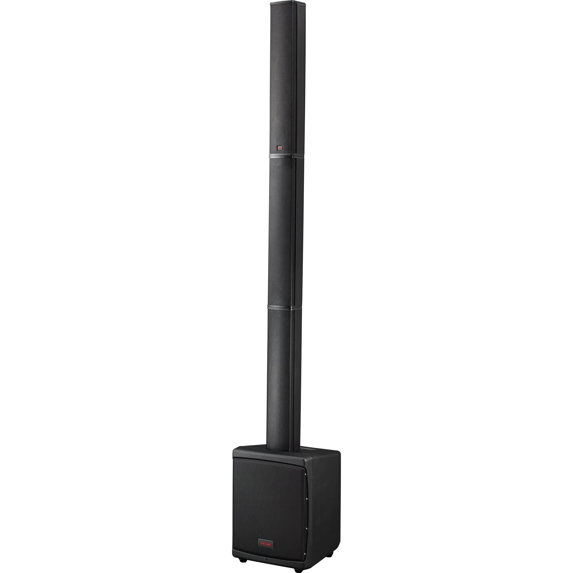 HH Audio Tensor GO Portable Battery Powered Column PA System – Rechargeable 800W All-in-One Speaker with 8” Subwoofer, 4-channel Mixer, Bluetooth Audio, with Carry Bag – Ideal for Buskers, DJs, Events