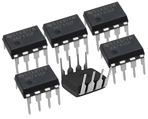 Texas Instruments UA741CP Op Amp IC 8DIP 6-Pack