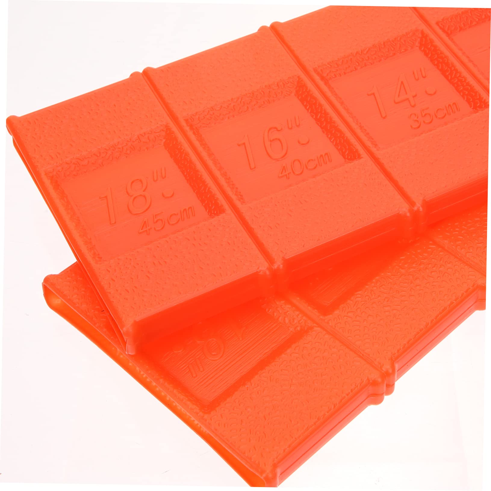 Estuche Protector para Barra de Motosierra Rojo, 8 Piezas de Plástico | Cubierta de Guía para Chainsaw, Accesorios de Barra, Ayuda a Ahorrar Espacio y Prolongar Uso