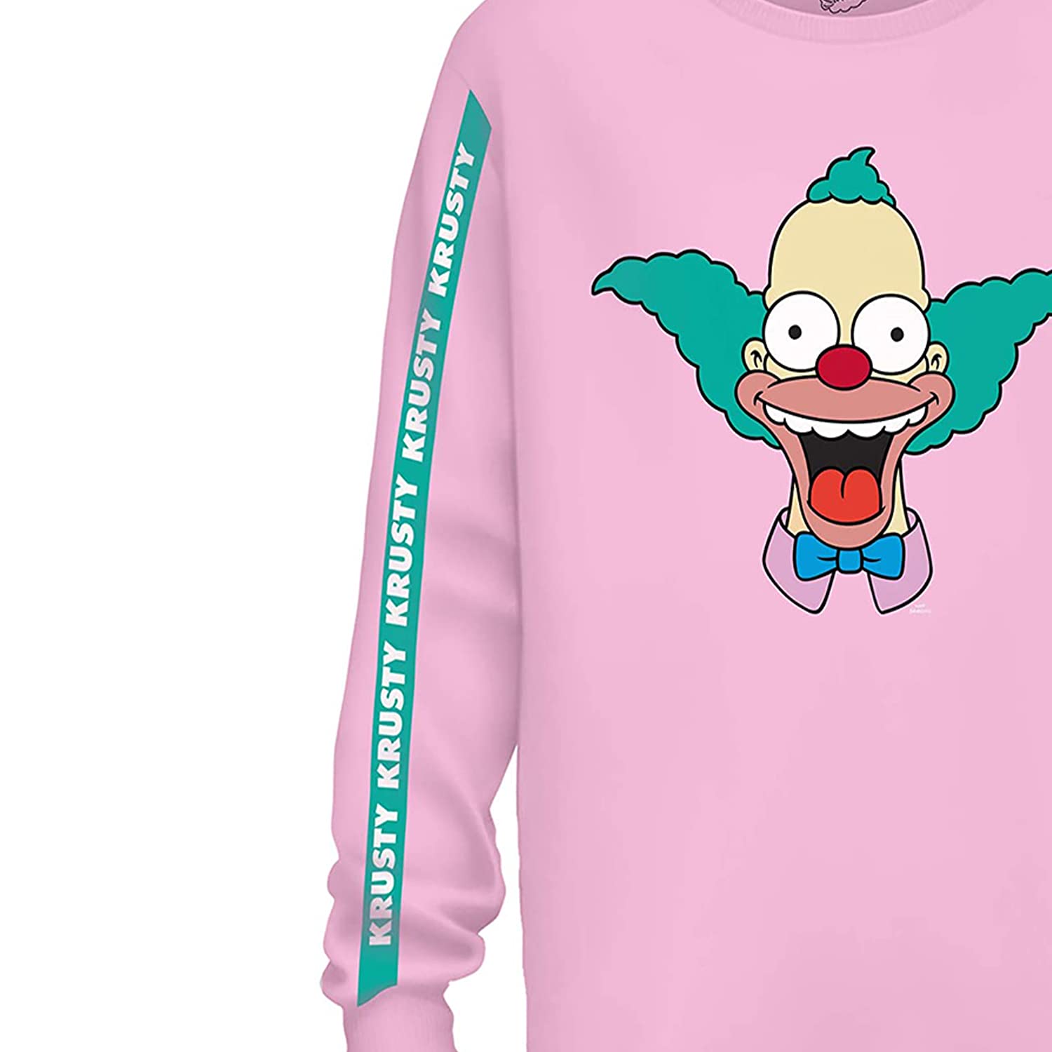 The Simpsons Long Sleeve Shirt Krusty Clown Lisa Bart Homer Tee Graphic T-Shirt
