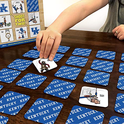 Image of YouTheFan NCAA Officially-Licensed Memory Match Game - Humorous, Team-Specific, Original Hand-Drawn Artwork, Fun for the Whole Family, for Fans Young and Old