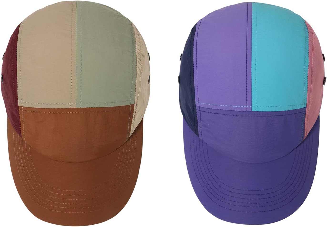 Clakllie Quick Dry 5 Panel Cap for Men Women Lightweight Baseball Cap Waterproof Hiking Cap UPF 50+ Outdoor Sports Cap - Image 6