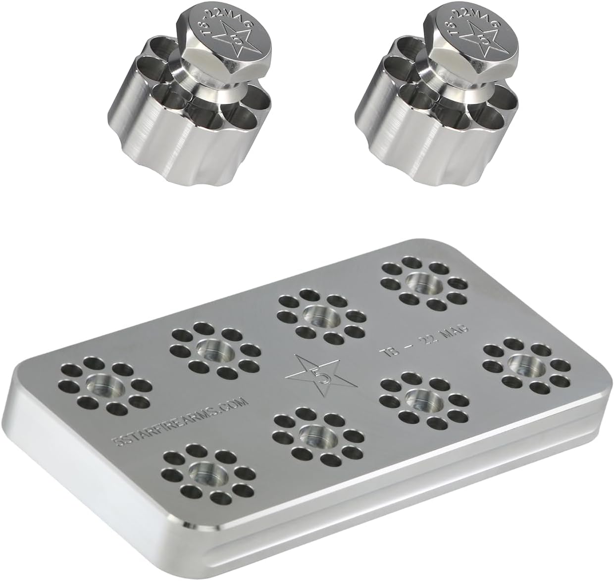 5 Star T8-22 Mag Range Block Kit fits Taurus 942 .22 WMR Only, Charter Arms Pathfinder