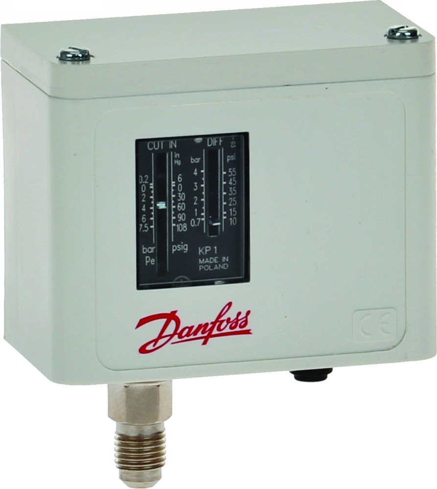 Danfoss 060-110166 Pressure Switch Kp-1 L/P Auto Re-Set