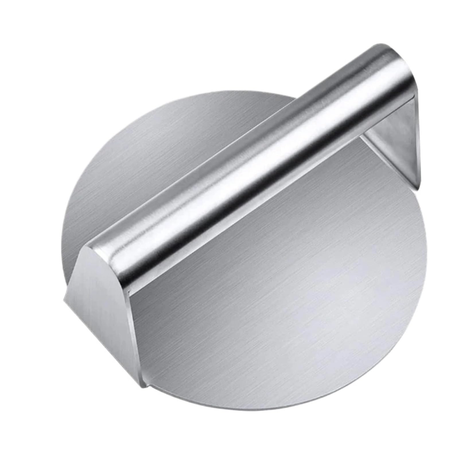 MRVAKDYDI Stainless Steel Burger Press, Burger Press Stainless Steel Smash Hamburger Press Meat Mold For Deli Meats Patties Silver Round