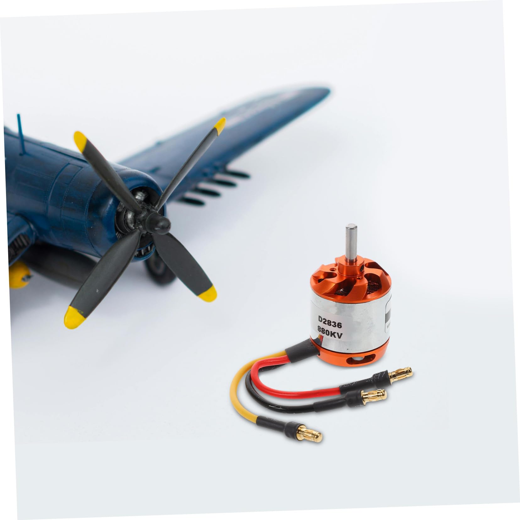 TOYANDONA Motor Eléctrico Sin Escobillas Precisión De Fabricación Adecuado para Aviones y Helicópteros RC