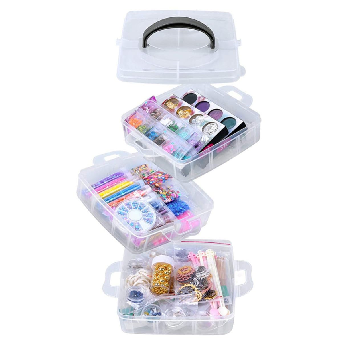 Gatuida Kit de Resina Cristalina para Manualidades Diy, Accesorios