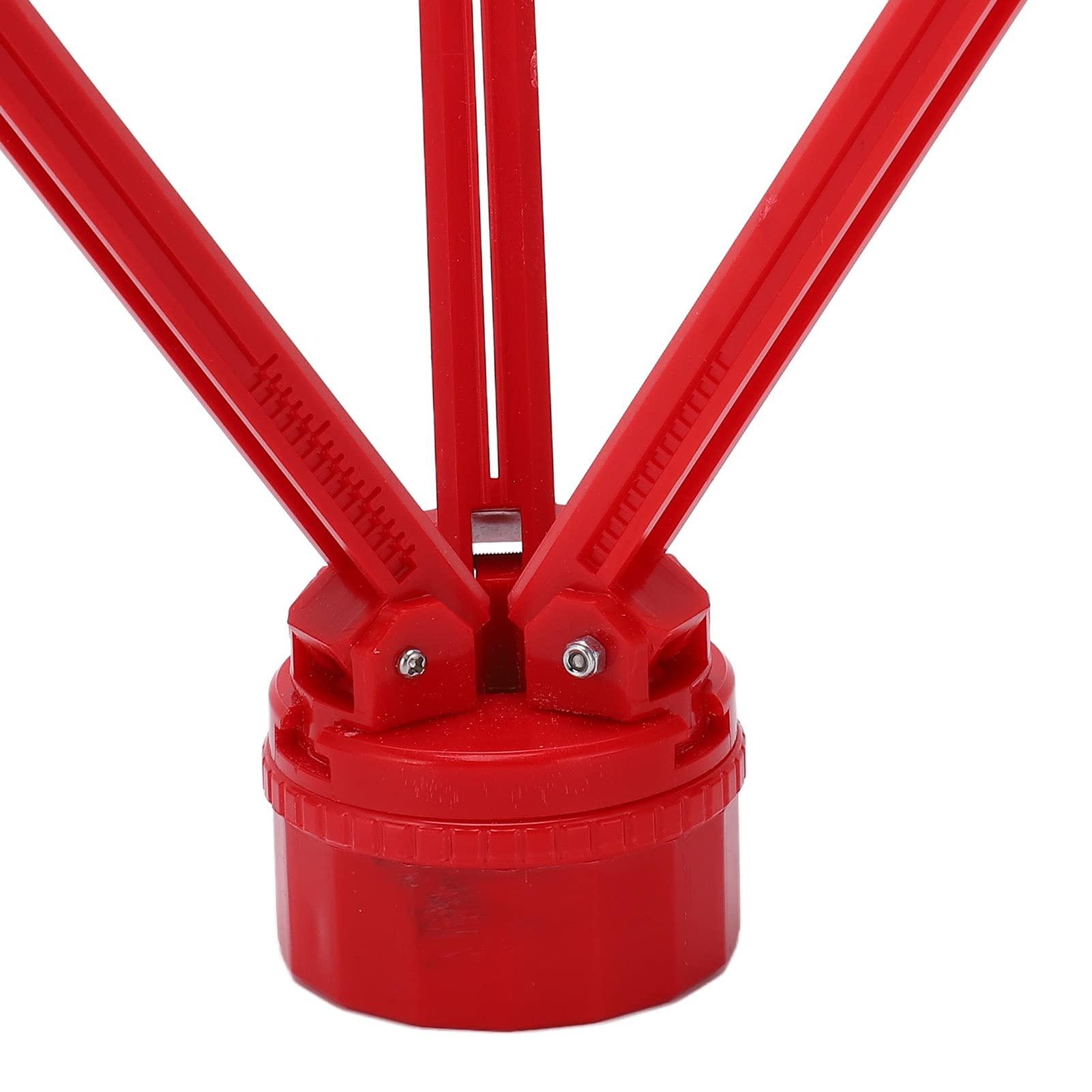VGEBY Plantilla para Emplumar Flechas, Sujeción Firme Sincrónica de 3 Puntos con Posicionamiento Preciso, Material ABS Liviano, para Pegar Plumas de Flecha de 3,2 a 11 Mm