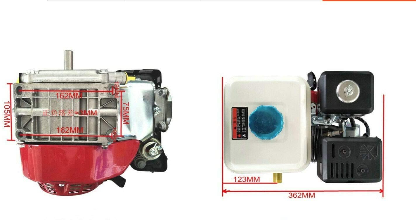 4Stroke Petrol Engine, 7.5 Hp StandAlone Motor, Go Kart Engine, Drive