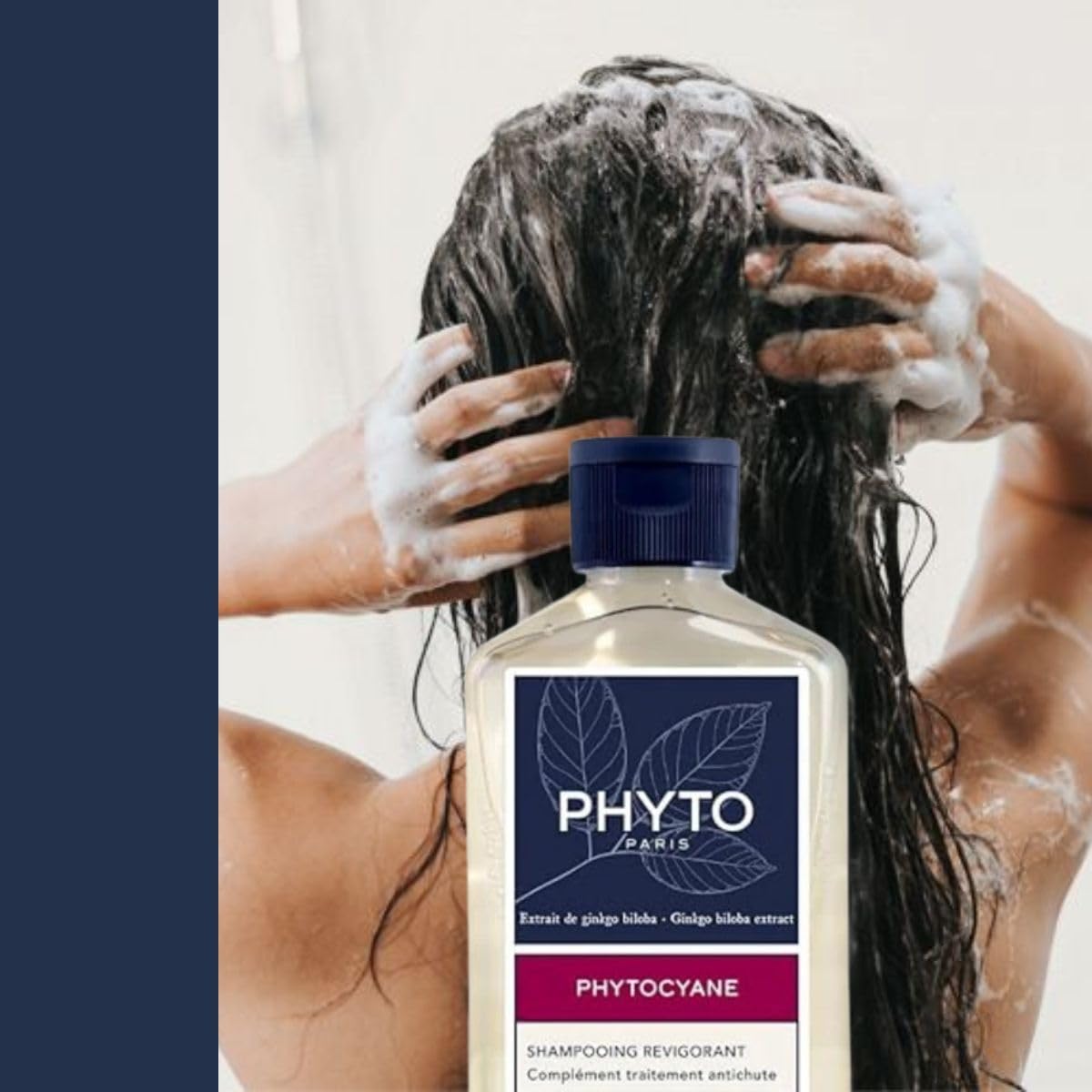 PHYTO PHYTOCYANE Women Invigorating Shampoo, Fortifying Densifying Treatment Shampoo, 8.45 fl.oz.. - Image 6