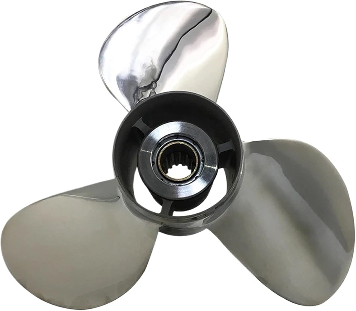 Stainless Steel Propeller 12 1/4X9 Compatible with H 35HP 40HP 45HP 50HP 60HP Outboard Motor Boat Accessories Marine Parts RH
