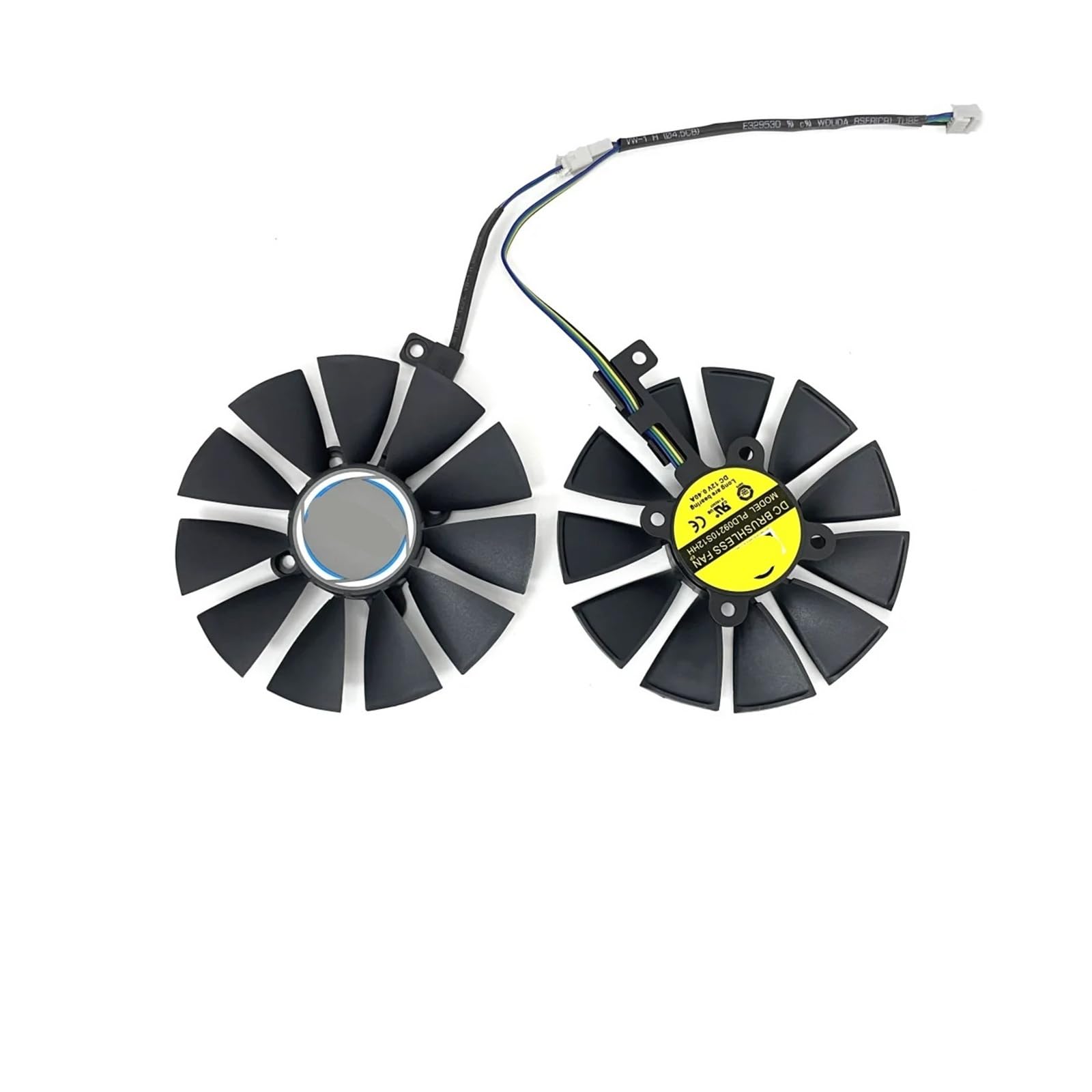 Ventilateur de refroidissement PLD09210S12HH noir pour carte graphique de PC