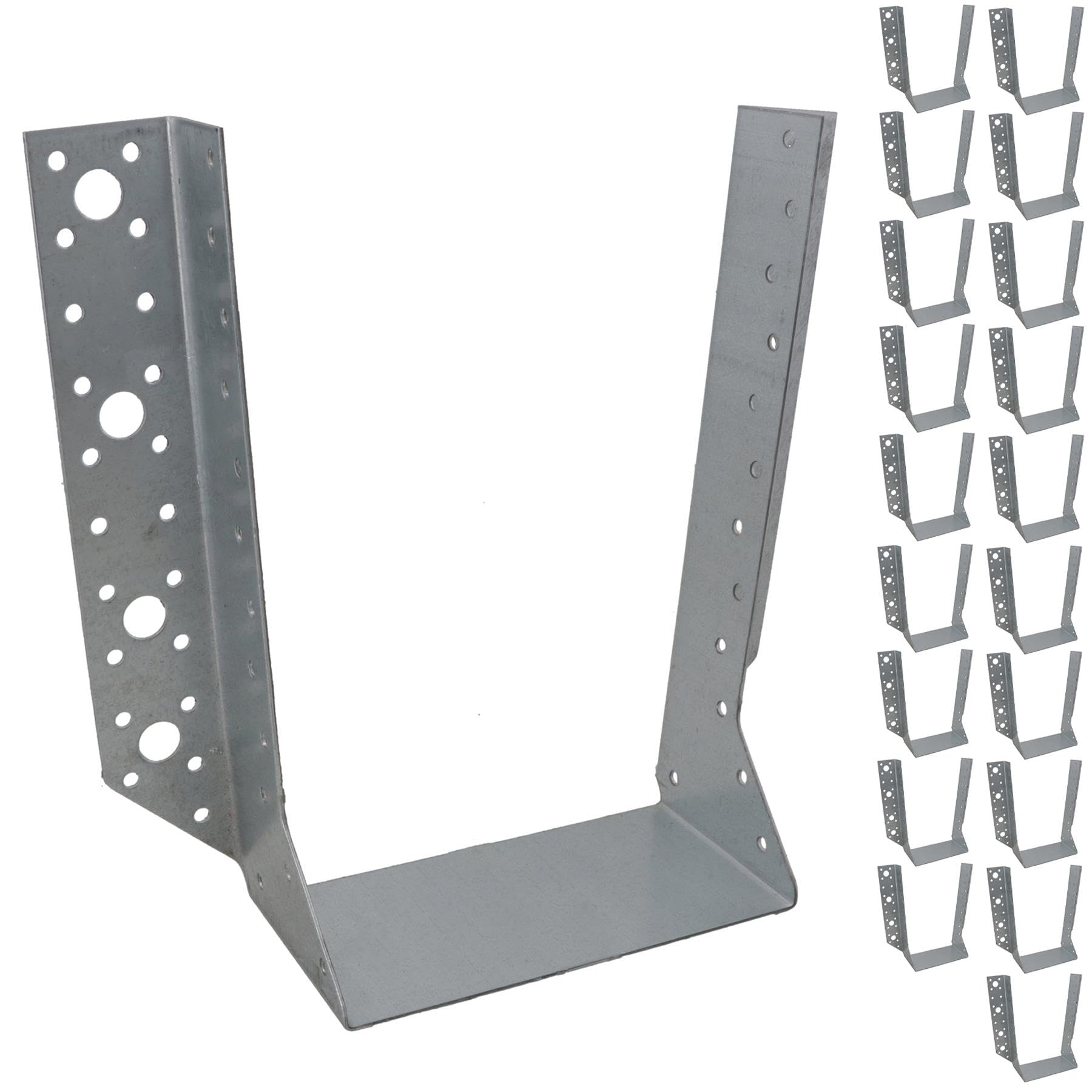 Multi Truss Hanger Joist Support Fixings 150mm (W) x 237mm (L) Galvanised 20pc