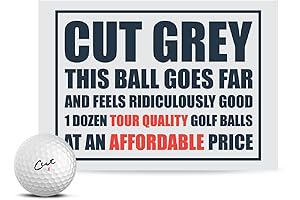 Cut Blue Golf Balls