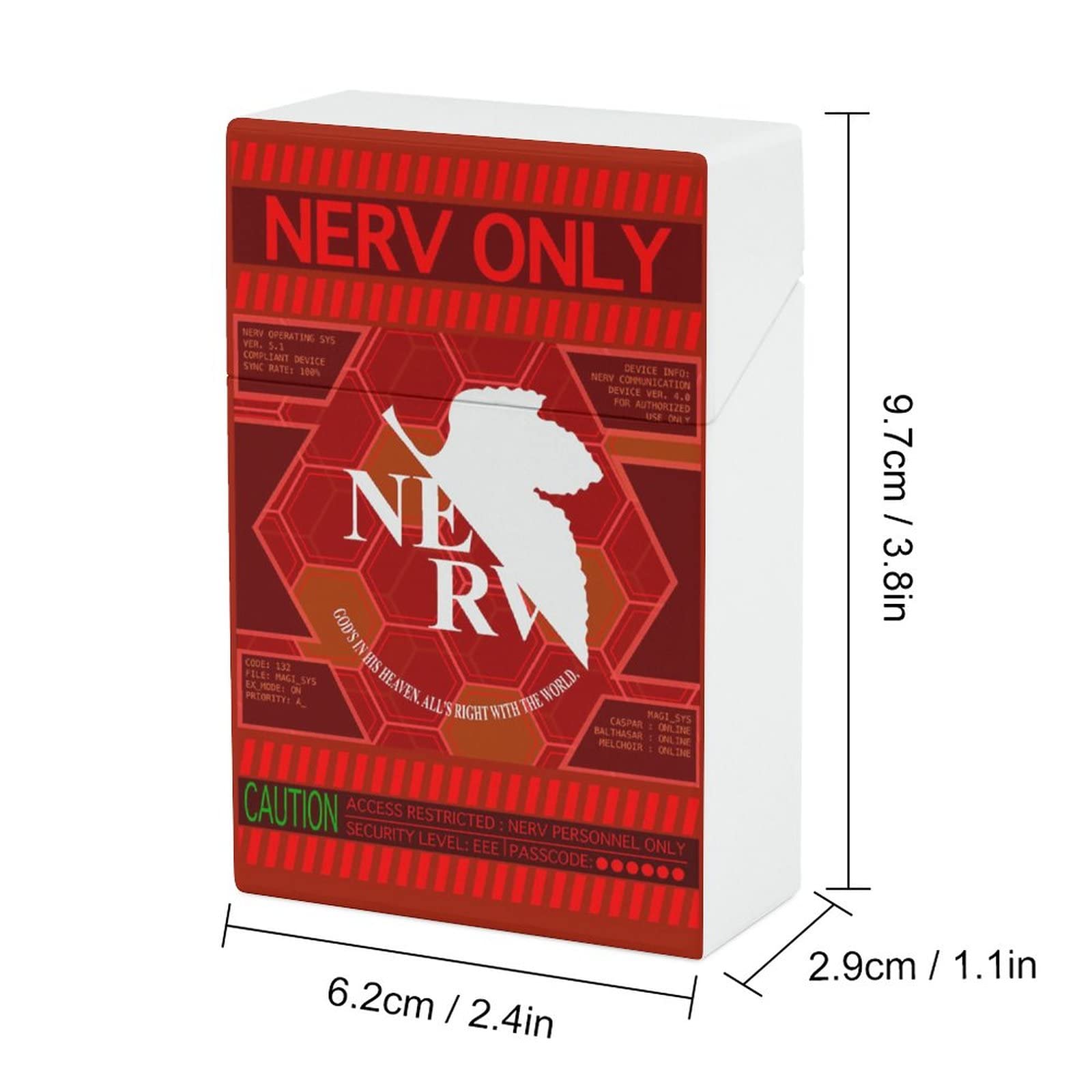 エヴァンゲリオン NERVロゴ入り シガレットケース Amazon.co.jp: シガレットケース 新世紀エヴァンゲリオン タバコケース