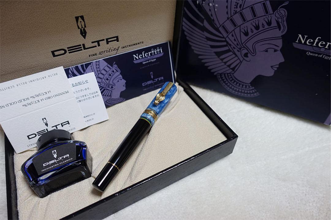 ☆新品 未使用 DELTA デルタ 万年筆 ネフェルティティ ニブF☆ Amazon | DELTA デルタ 万年筆 ネフェルティティ ニブF | 万年筆