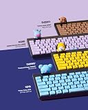 BT21 Figure Wireless Keyboard by Royche (Red(TATA))