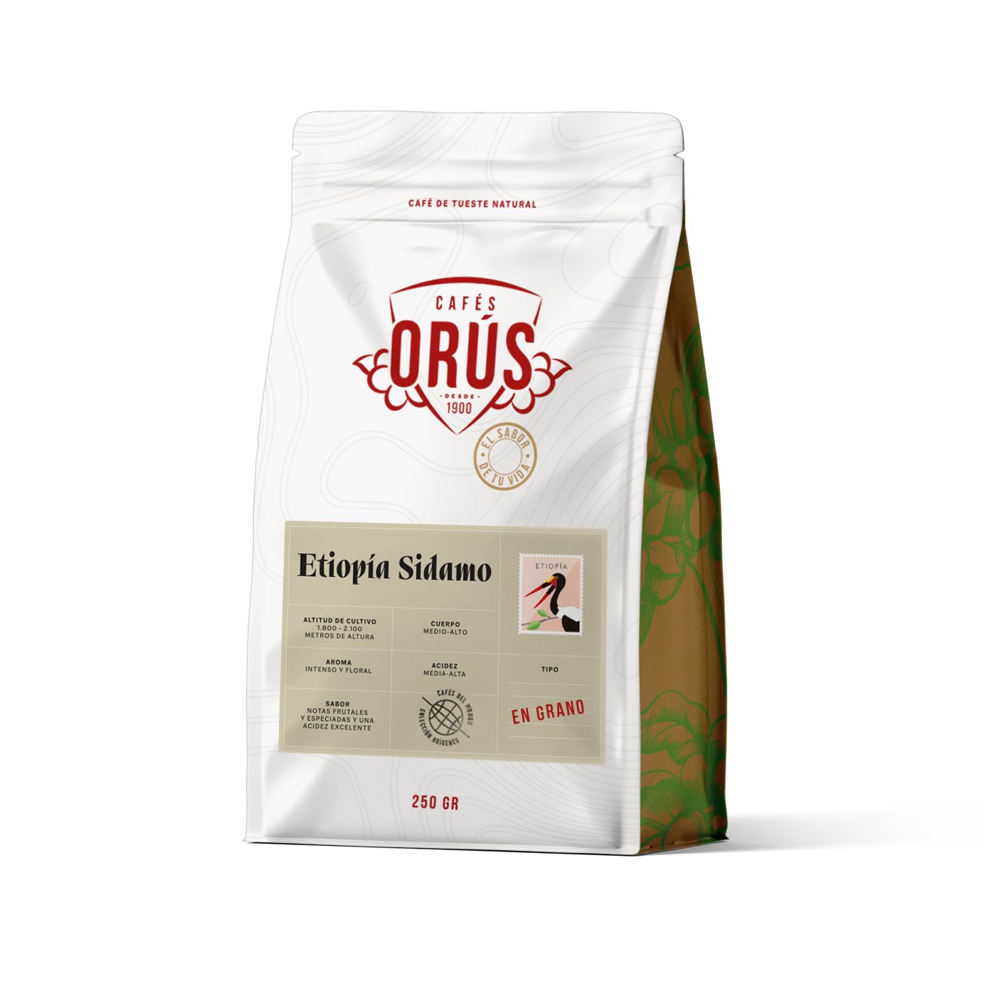 Maletín de café EN GRANO "Colección Orígenes" - (Surtido de 6 variedades de 250 gramos cada uno) - Café de Especialidad 100% Arábica y de Tueste natural |