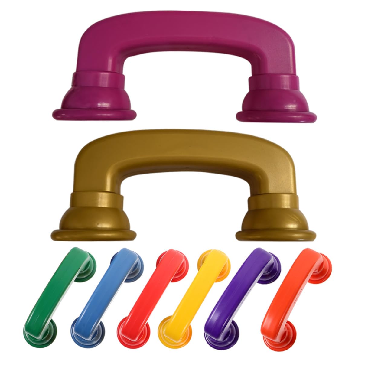 Teléfono Susurrante Colorido 8 Piezas de Abs para Niños Pequeños