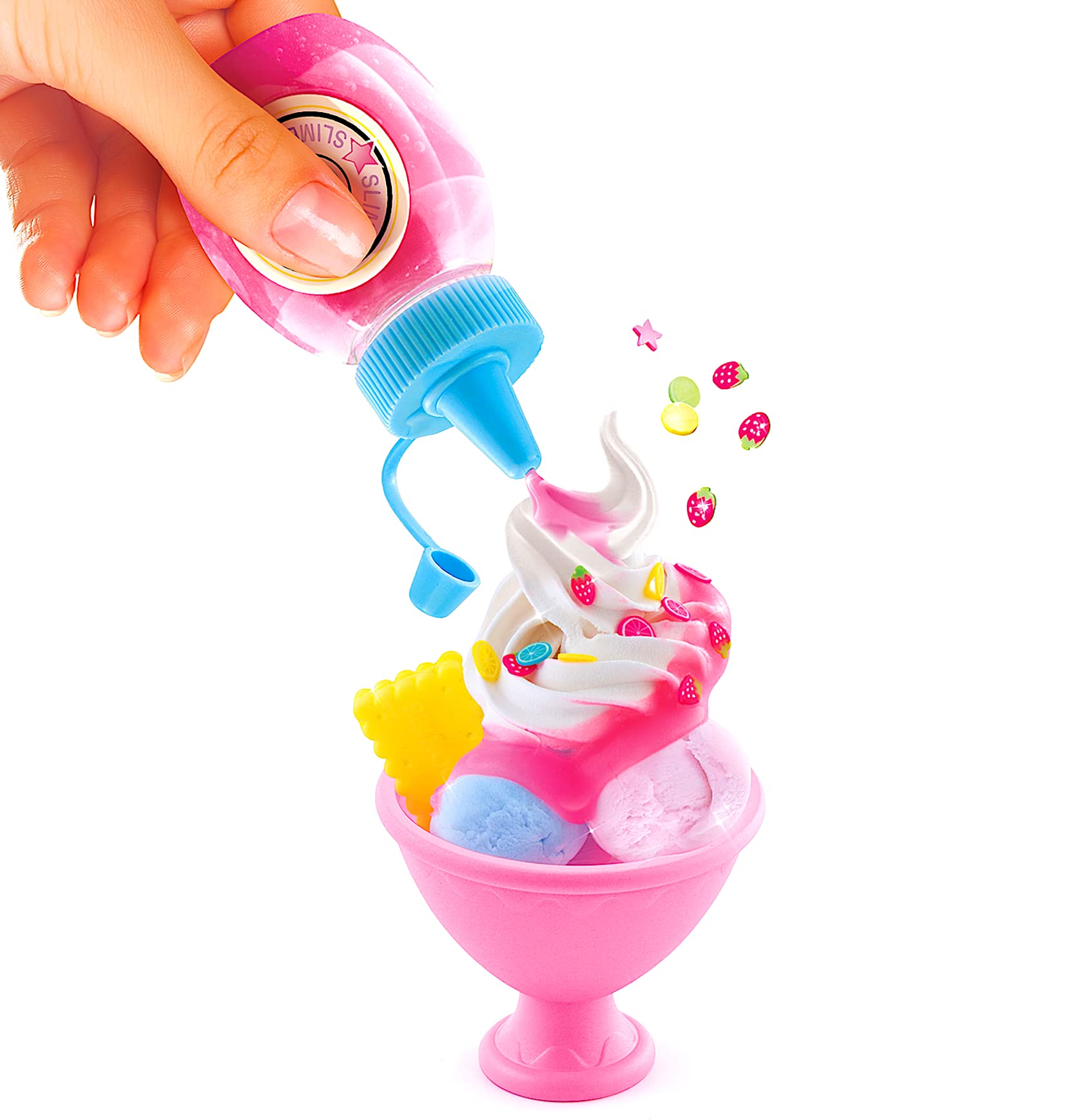 Canal Toys - Slime Fluffy Pop - Fábrica de Helados de Slime Esponjoso y perfumado (Ice Cream Factory) - SSC180
