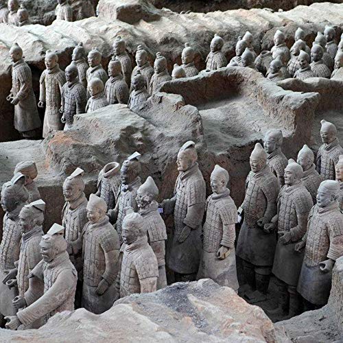 Artgenius Collectibles Terracotta Warriors Figurine Handmade Terracotta Warriors Statue Magnet Gift thumb #7