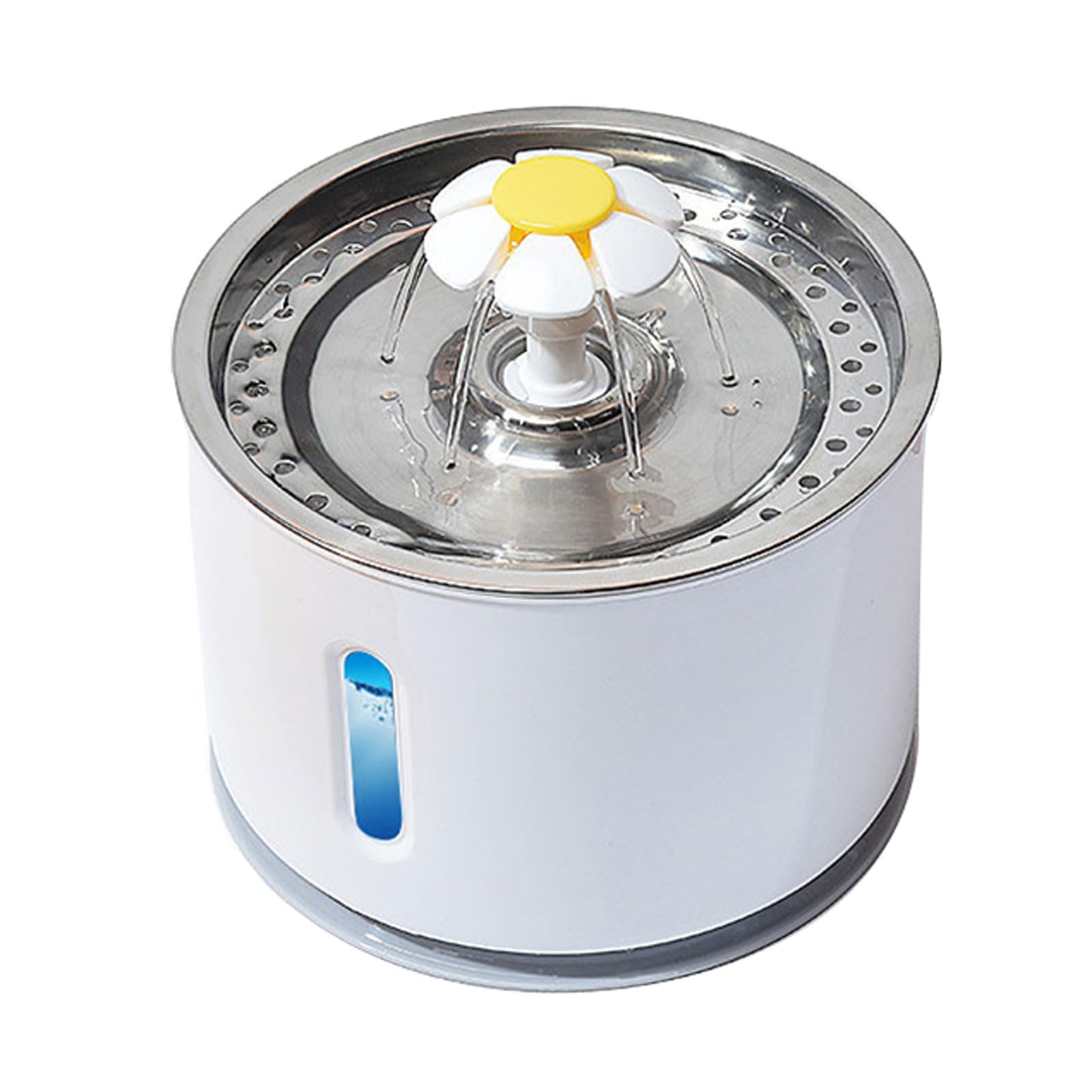 Fuente para gatos Fuente de agua para mascotas de 81oz/2,4l, fuente de agua automática para gatos con filtros de bomba inteligentes, fuente para gatos adecuada para gatos y perros Bebedero Gatos