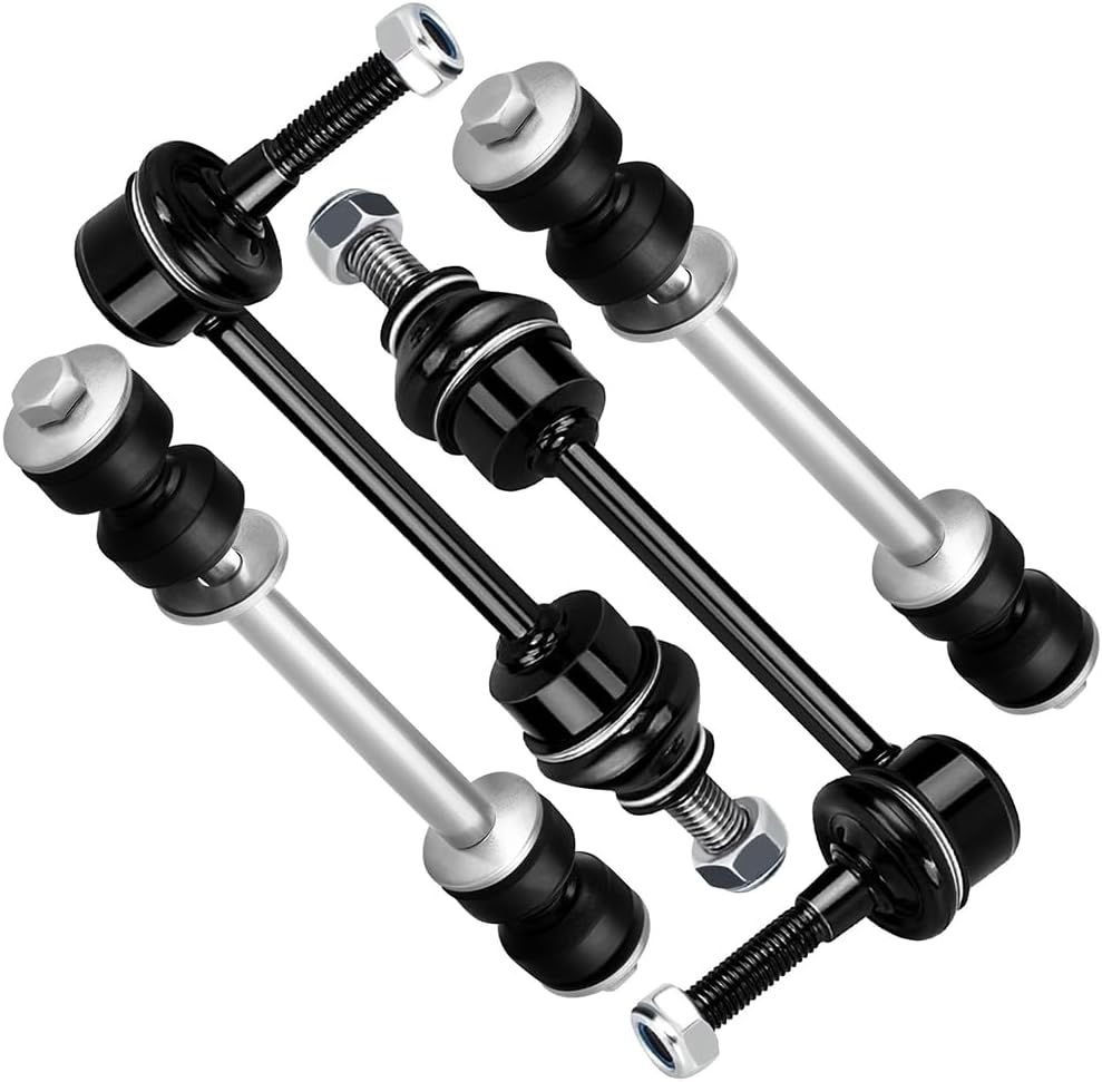 SCITOO 4pcs Suspension Kit For 1998-2002 For Ford Crown Victoria For Lincoln Town Car For Mercury Grand Marquis w/Suspension Parts Sway Bar Links