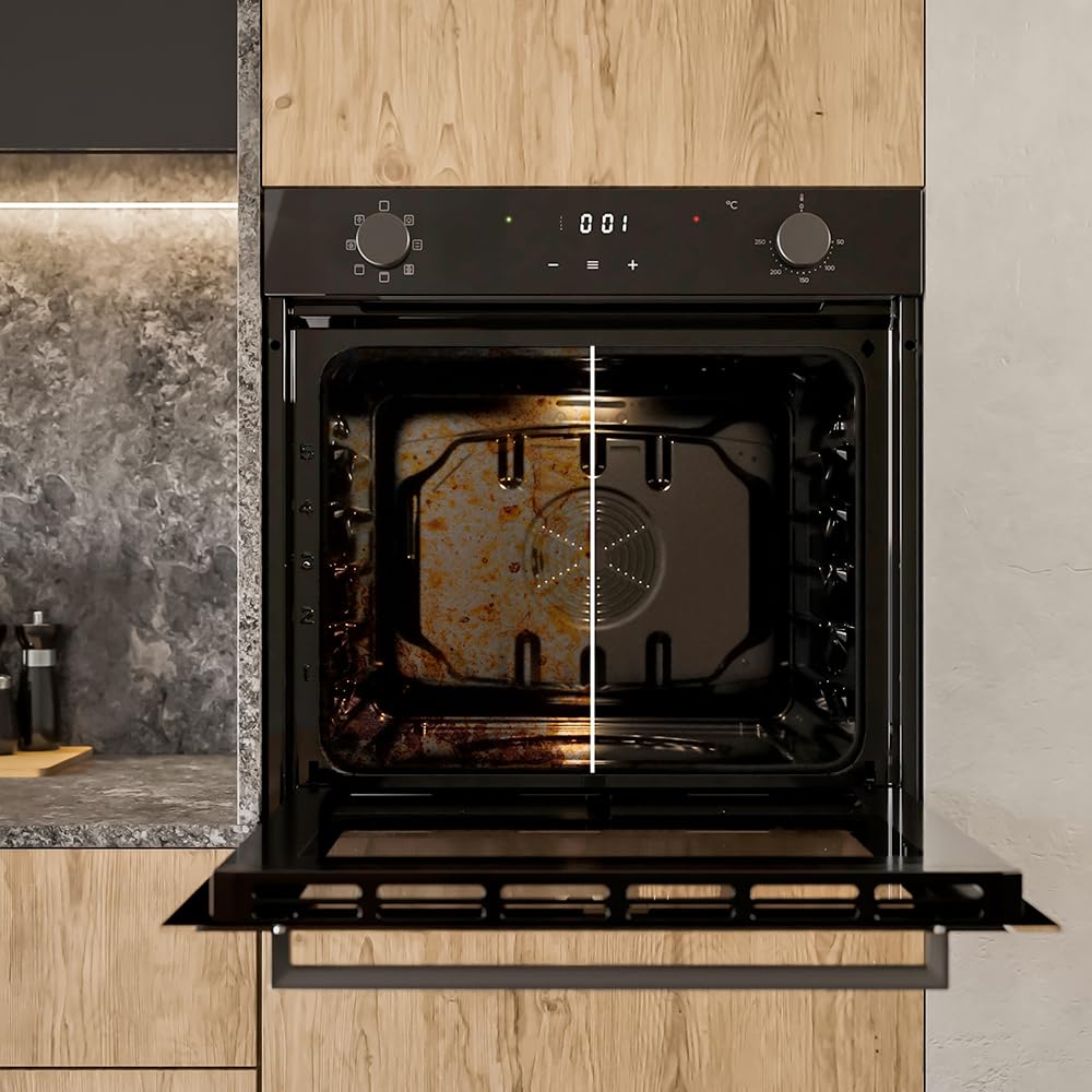 Cecotec Four intégrable multifonctions Bolero Hexa M226001 Glass Black A.Four multifonctions Capacité de 70 L, 7 fonctions, classe A, 2800 W