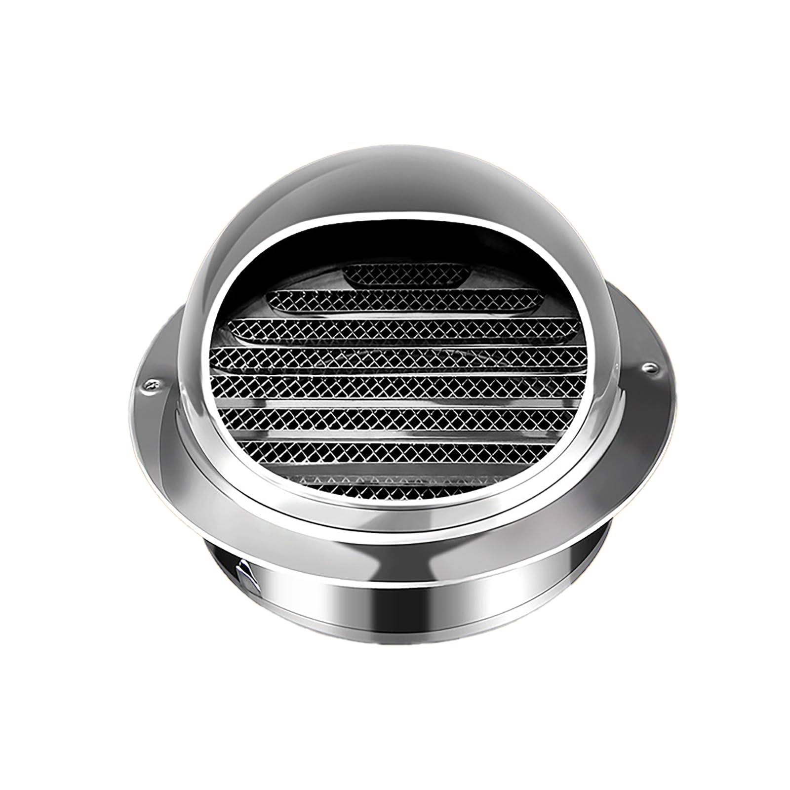 Capot de cheminée en acier inoxydable 304 pour conduit d'évacuation de 120 mm