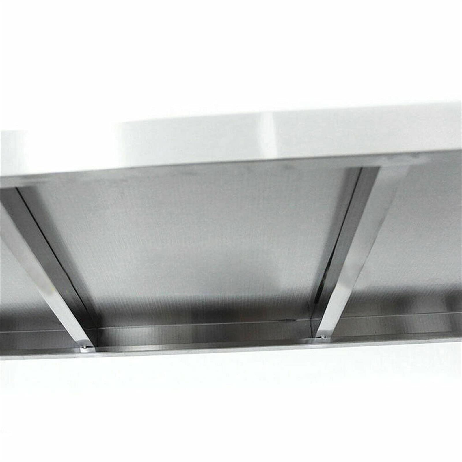 3 Etagen Küchenregal Edelstahlregal Standregal Regal Haushaltsregal Für Den Einsatz in Vorratsräumen, Gastronomien, Küchen, Großküchen Und Für Vieles Mehr 80x80x40cm