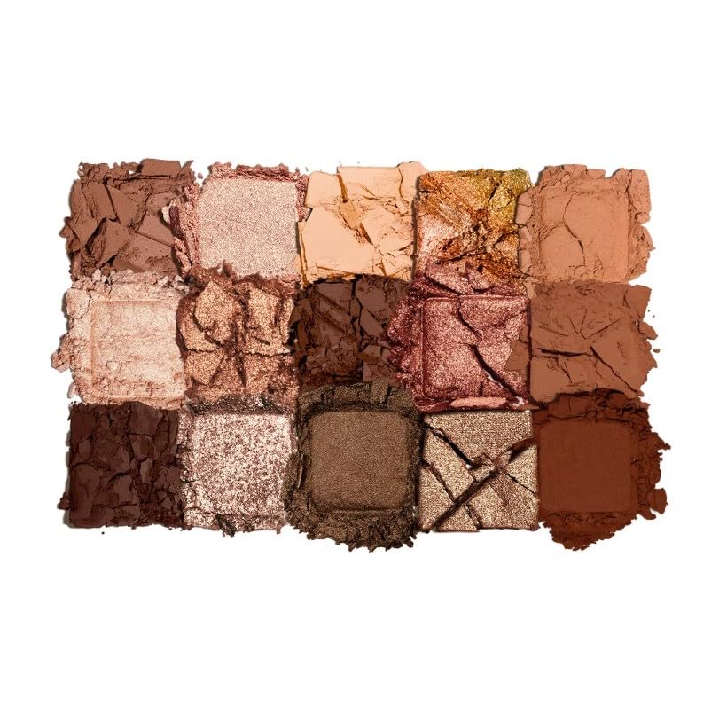NATASHA DENONA Original | PALETTE - Paleta de 15 sombras de ojos | by BELLA (I NEED A WARM EYESHADOW PALETTE, Paleta de 15 sombras (Paquete de 1))