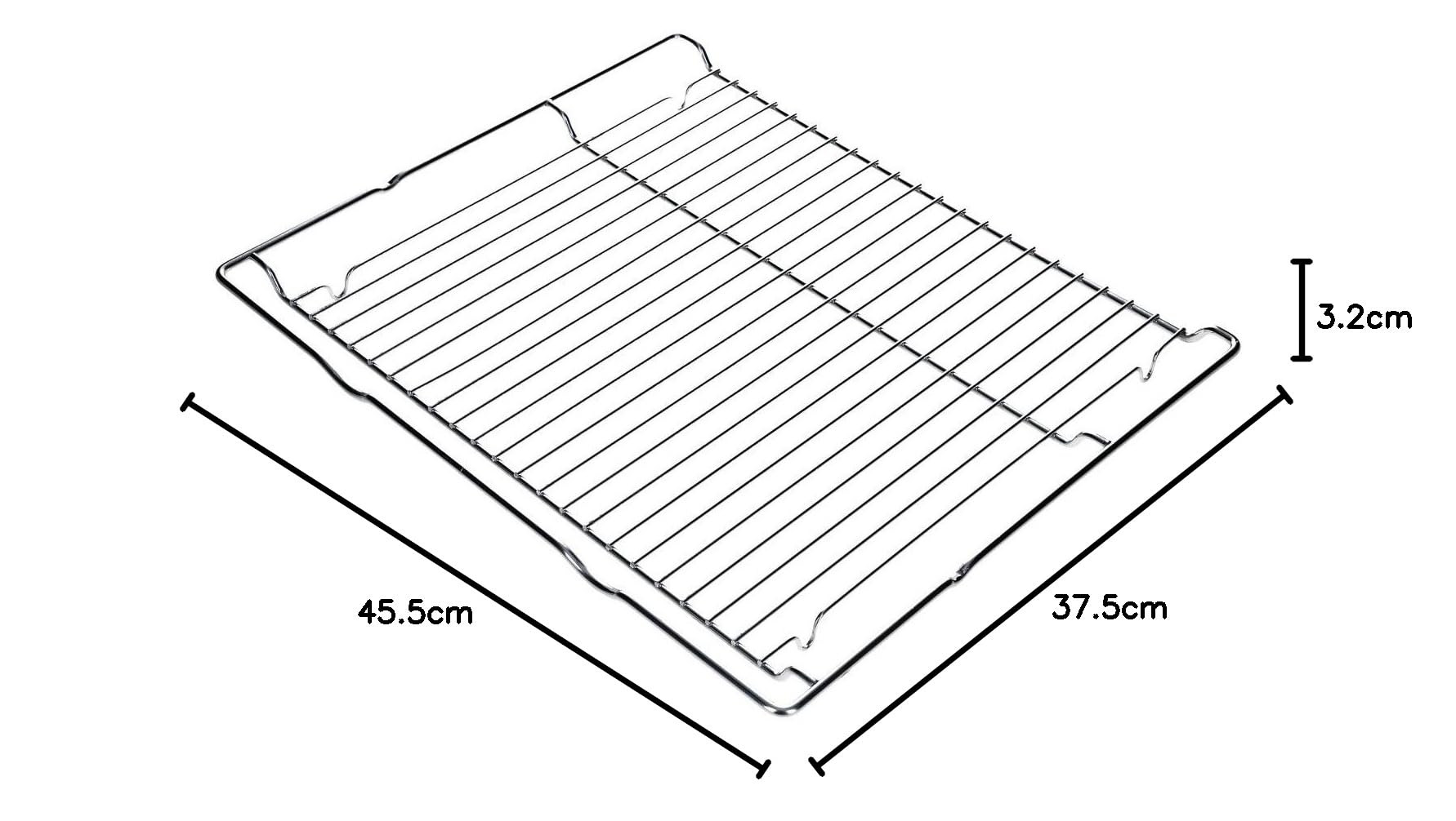 LUTH Premium Profi Parts Grill Shelf Rack for Bosch Siemens Neff Oven 00577170 577170