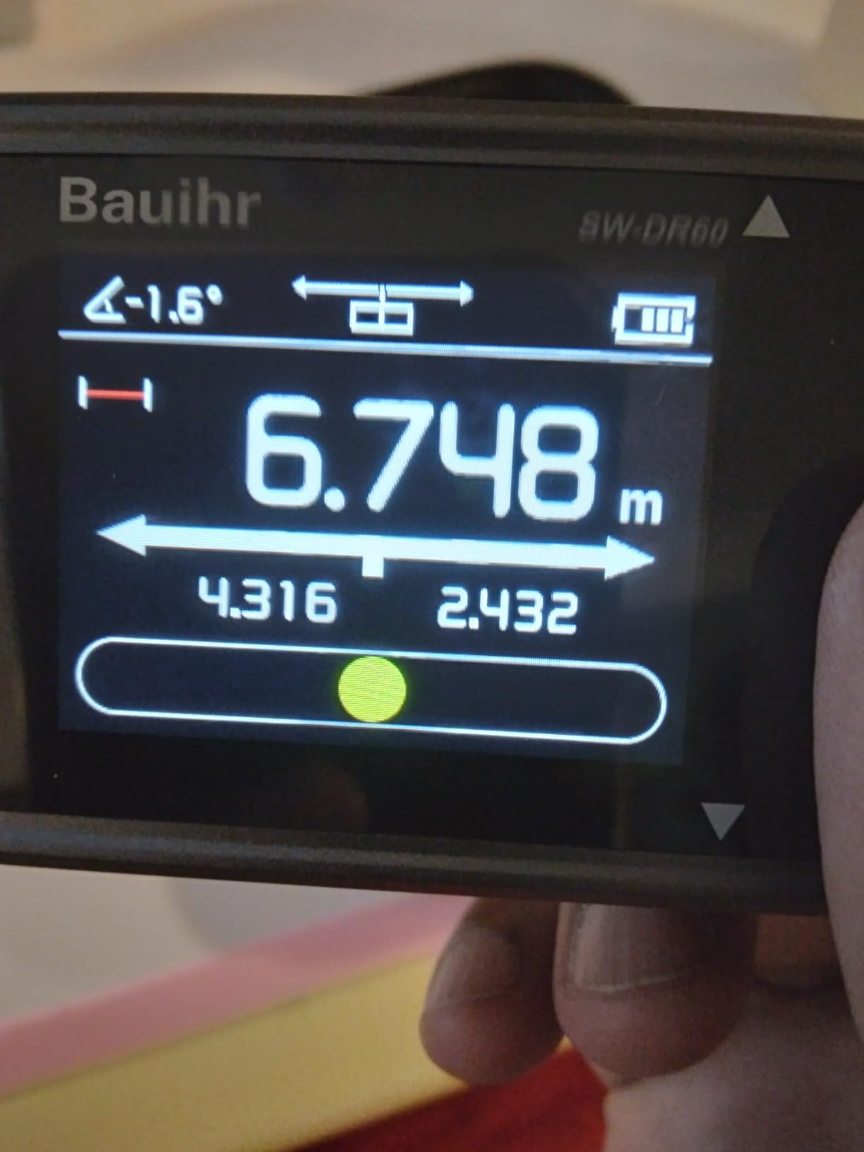 15 Mo Finance Bilateral Laser Measurement Tool Bauihr 393ft 120m