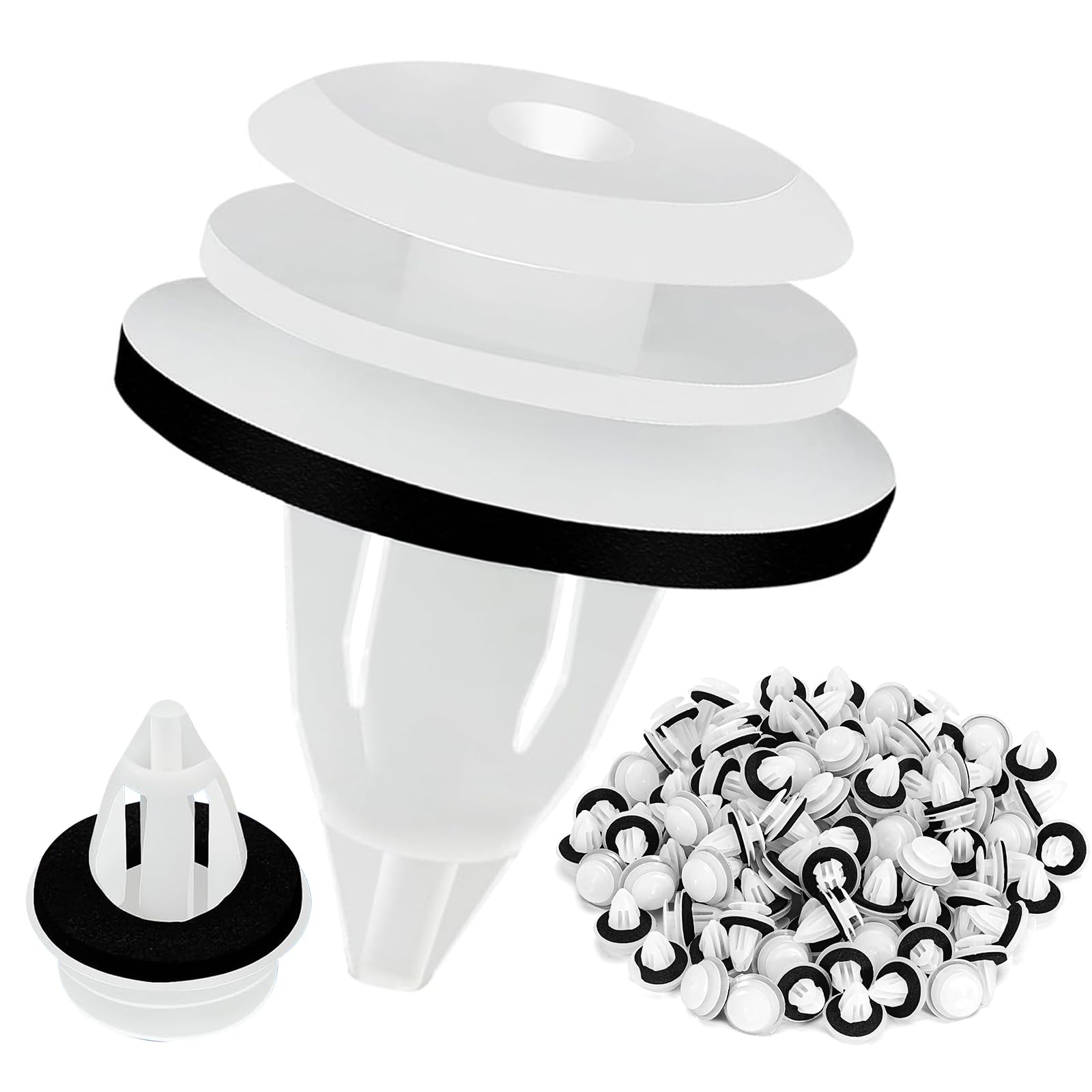 10 X Clip Di Montaggio In Plastica Per Cruscotto, Per BMW Serie 3 E30 E36 E46 E60 E93