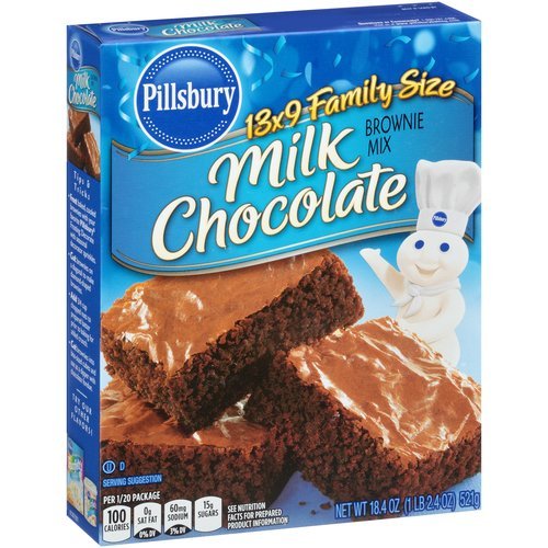 Pillsbury Family Size Milk Chocolate Brownie Mix 18.4 oz